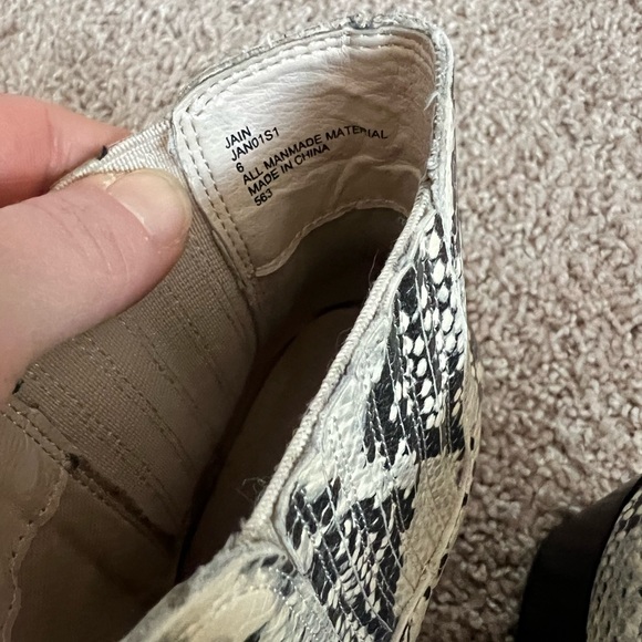 Steve Madden snakeskin bootie - Picture 3 of 4